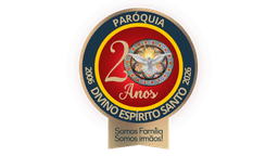 Logo 20 Anos - Paróquia Divino Espírito Santo