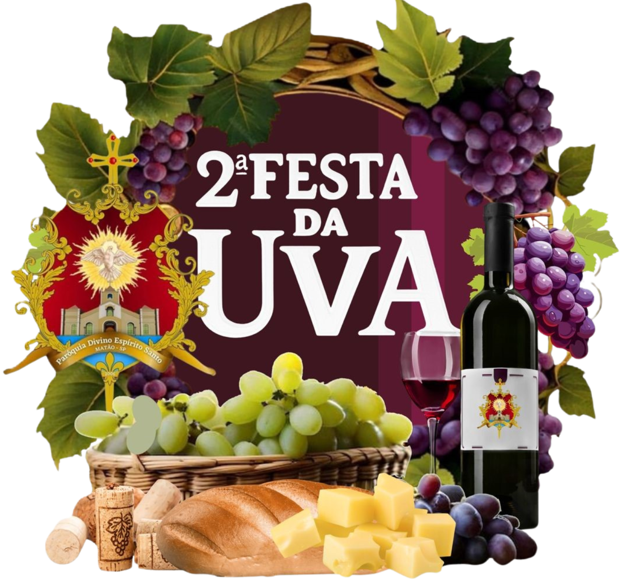 2ª Festa da Uva - Logo